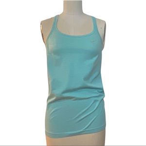 🌸 NIKE ‘Dri-Fit’ racerback performance mint tank + size S